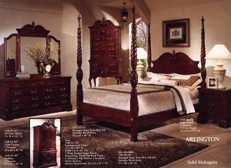 What Colors Pair Best with Mahogany Bedroom Furniture?